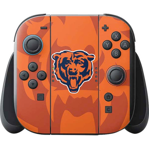 NFL Chicago Bears Double Vision Nintendo Switch 2 (2025) with Joy-Con Skin