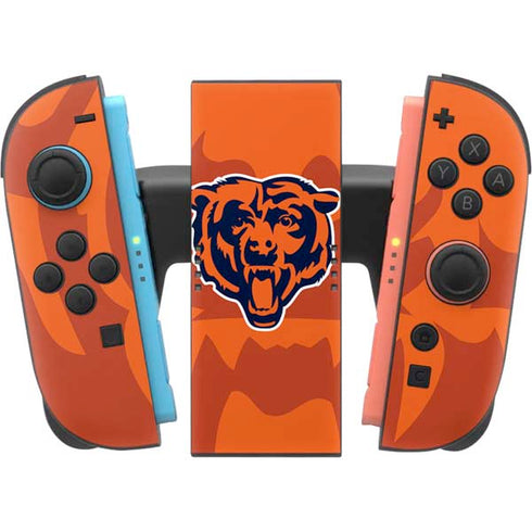 NFL Chicago Bears Double Vision Nintendo Switch 2 (2025) Joy-Con Controller Skin