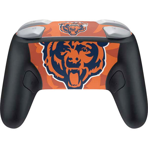 NFL Chicago Bears Double Vision Nintendo Switch 2 (2025) Pro Controller Skin