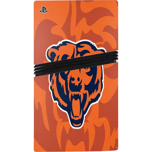NFL Chicago Bears Double Vision PS5 Pro Console Skin
