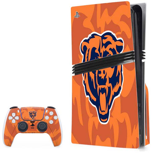 NFL Chicago Bears Double Vision PlayStation PS5 Skins