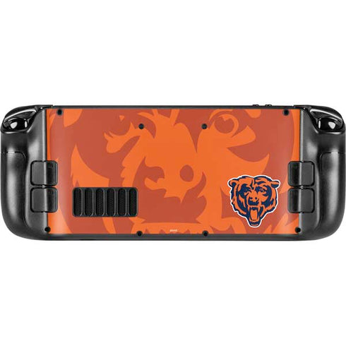 NFL Chicago Bears Double Vision Steam Deck Handheld Gaming Computer OLED Skin
