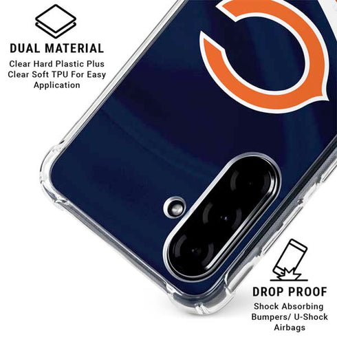 NFL Chicago Bears Galaxy A36 5G Clear Case