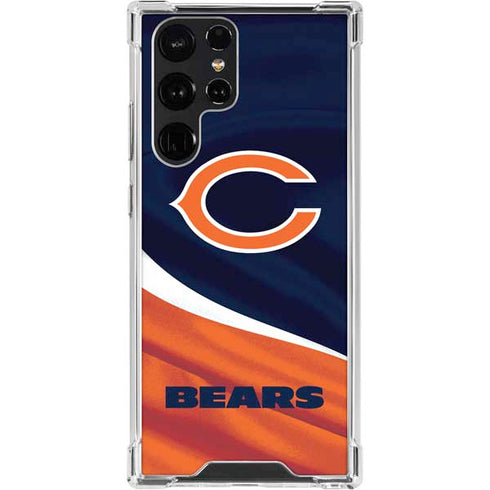 NFL Chicago Bears Galaxy S23 Ultra Clear Case