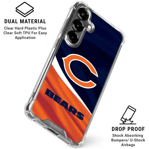 NFL Chicago Bears Galaxy S26 Clear Case