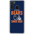 NFL Chicago Bears Helmet Galaxy A21 Clear Case