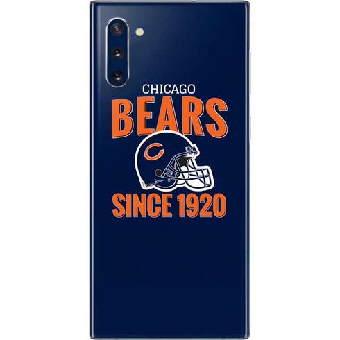 NFL Chicago Bears Helmet Galaxy Note 10 Skin