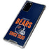 NFL Chicago Bears Helmet Galaxy Note20 5G Clear Case
