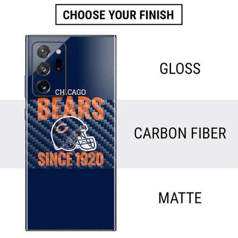 NFL Chicago Bears Helmet Galaxy Note20 Ultra 5G Skin