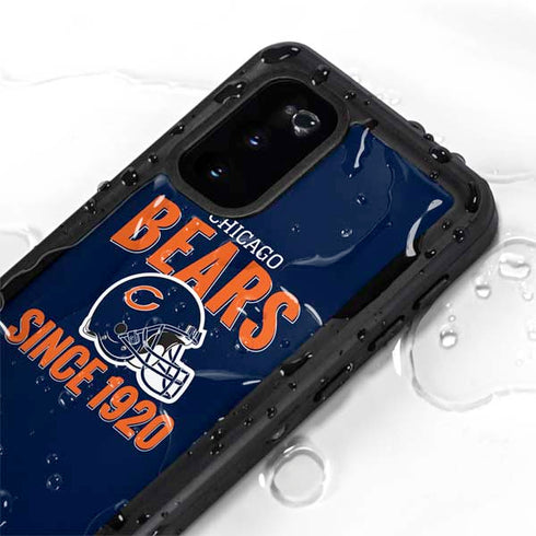 NFL Chicago Bears Helmet Galaxy S20 Waterproof Case