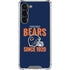 NFL Chicago Bears Helmet Galaxy S24 FE Clear Case