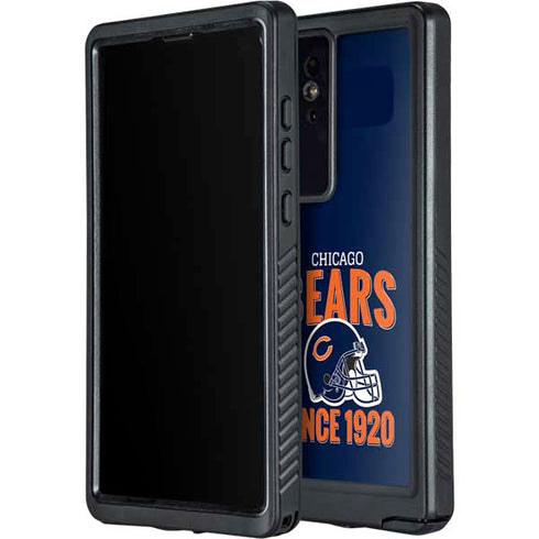 NFL Chicago Bears Helmet Galaxy S24 Ultra Waterproof Case