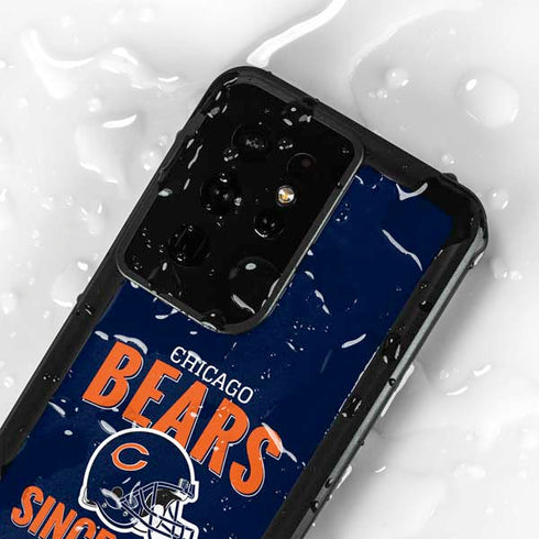 NFL Chicago Bears Helmet Galaxy S24 Ultra Waterproof Case