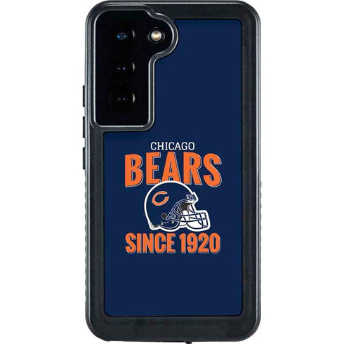 NFL Chicago Bears Helmet Galaxy S24 Waterproof Case