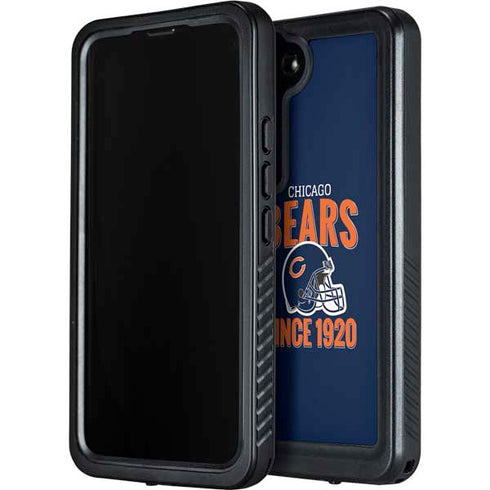 NFL Chicago Bears Helmet Galaxy S24 Waterproof Case