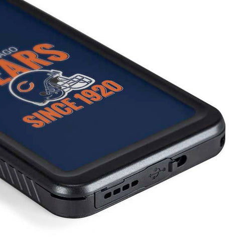 NFL Chicago Bears Helmet Galaxy S24 Waterproof Case