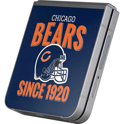NFL Chicago Bears Helmet Galaxy Z Flip6 Skin