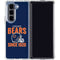 NFL Chicago Bears Helmet Galaxy Z Fold5 5G Clear Case