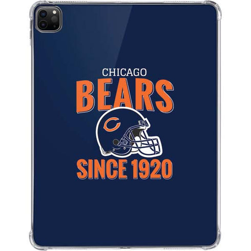 NFL Chicago Bears Helmet iPad Pro 11in (2024) Clear Case