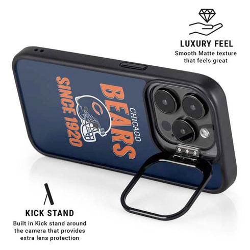 NFL Chicago Bears Helmet iPhone 14 Pro Kickstand Case