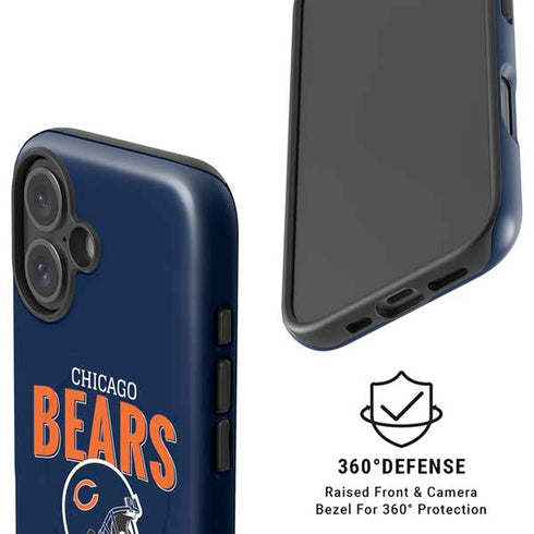 NFL Chicago Bears Helmet iPhone 16 Magsafe Impact Case