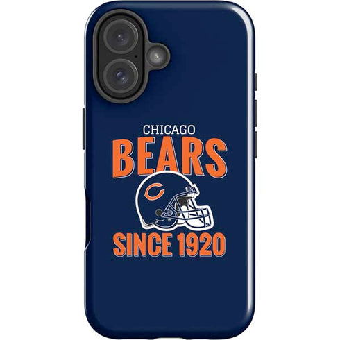 NFL Chicago Bears Helmet iPhone 16 Plus Impact Case