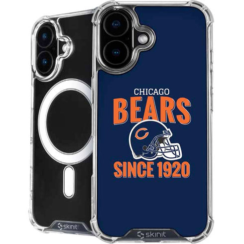 NFL Chicago Bears Helmet iPhone 16 Plus MagSafe Case