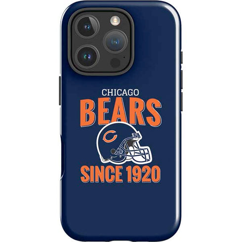 NFL Chicago Bears Helmet iPhone 16 Pro Max Impact Case
