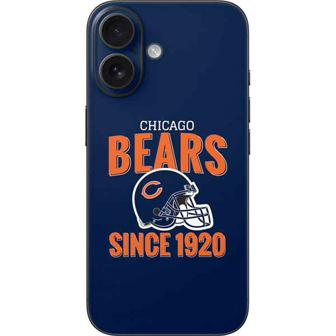 NFL Chicago Bears Helmet iPhone 16 Skin