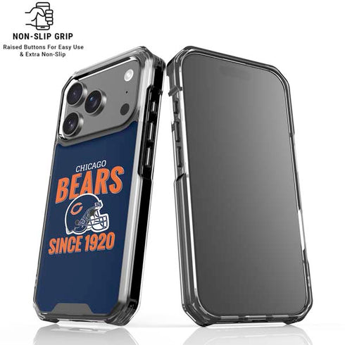 NFL Chicago Bears Helmet iPhone 18 Pro Clear Case