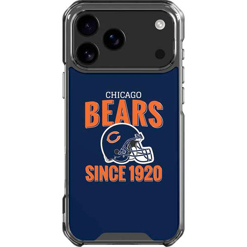 NFL Chicago Bears Helmet iPhone 18 Pro Max Clear Case