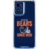 NFL Chicago Bears Helmet Moto G 5G (2024) Clear Case