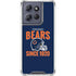 NFL Chicago Bears Helmet Moto G Play 5G (2025) Clear Case