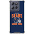 NFL Chicago Bears Helmet Moto G Stylus 5G (2025) Clear Case