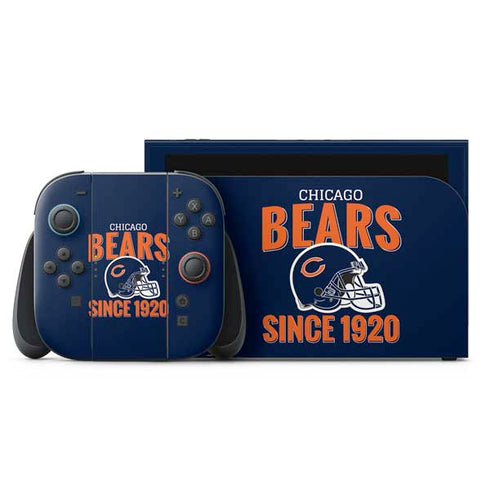 NFL Chicago Bears Helmet Nintendo Switch 2 (2025) with Joy-Con Skin
