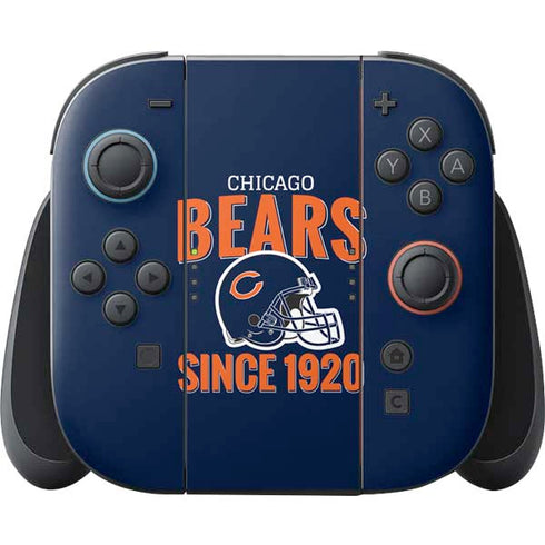 NFL Chicago Bears Helmet Nintendo Switch 2 (2025) Joy-Con Controller Skin