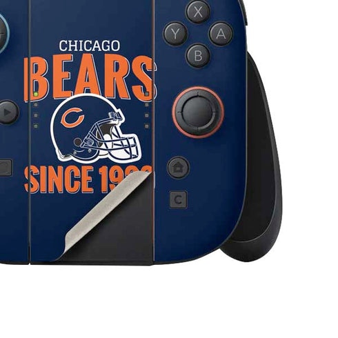 NFL Chicago Bears Helmet Nintendo Switch 2 (2025) Joy-Con Controller Skin
