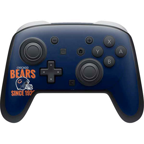 NFL Chicago Bears Helmet Nintendo Switch 2 (2025) Pro Controller Skin