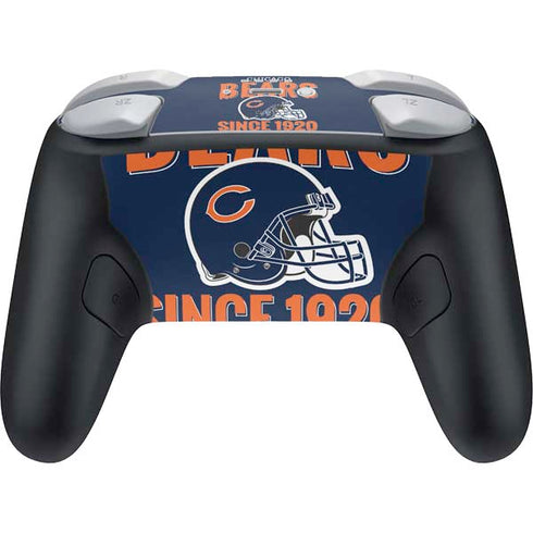 NFL Chicago Bears Helmet Nintendo Switch 2 (2025) Pro Controller Skin