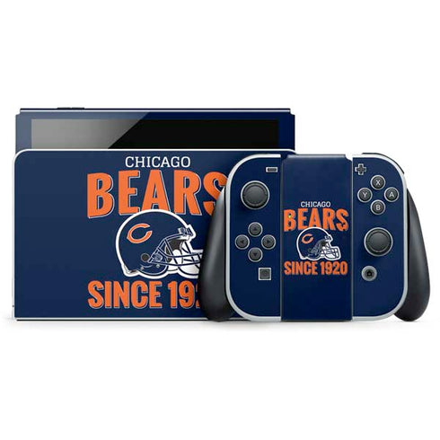 NFL Chicago Bears Helmet Nintendo Skins