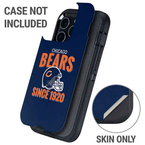 NFL Chicago Bears Helmet Otterbox Defender iPhone Skin