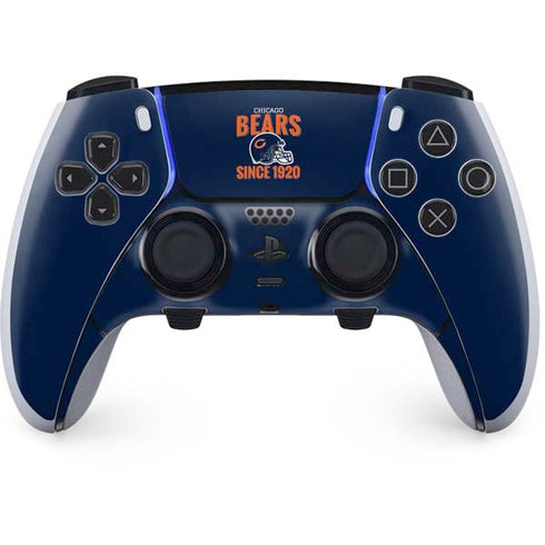 NFL Chicago Bears Helmet PS5 DualSense Edge Pro Controller Skin