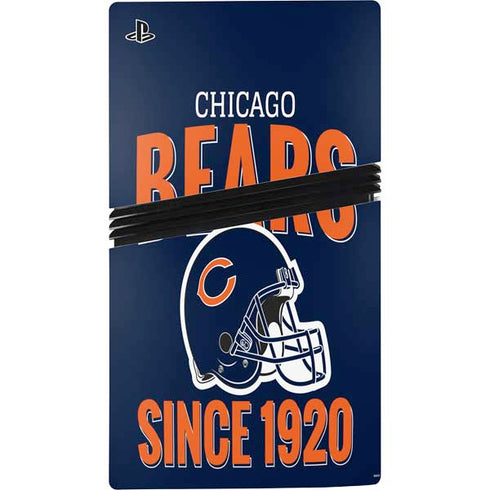 NFL Chicago Bears Helmet PS5 Pro Disk Console Skin