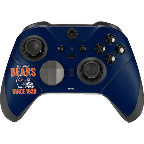 NFL Chicago Bears Helmet Xbox Elite Wireless Controller Series 2 Skin