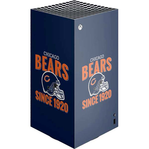 NFL Chicago Bears Helmet XBox Series X Digital Edition Console Skin