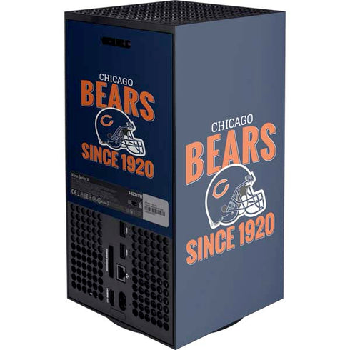 NFL Chicago Bears Helmet XBox Series X Digital Edition Console Skin