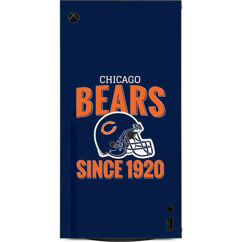NFL Chicago Bears Helmet XBox Series X Digital Edition Console Skin
