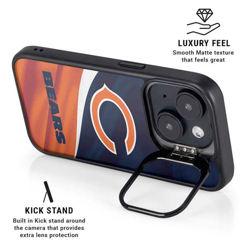 NFL Chicago Bears iPhone 15 Plus Kickstand Case