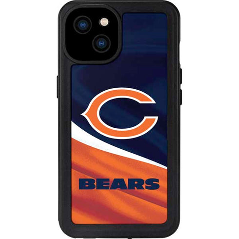 NFL Chicago Bears iPhone 15 Plus Waterproof Case