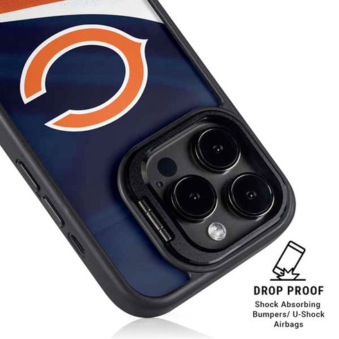 NFL Chicago Bears iPhone 15 Pro Max Kickstand Case